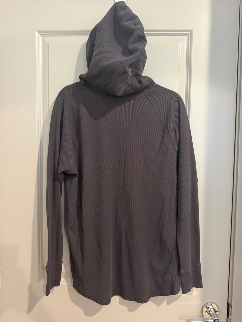 Women’s Under Armour Waffle-Knit Hoodie Pullover - Picture 2 of 4